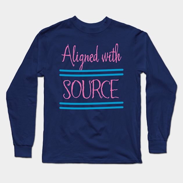 Aligned With Source Long Sleeve T-Shirt by Aut